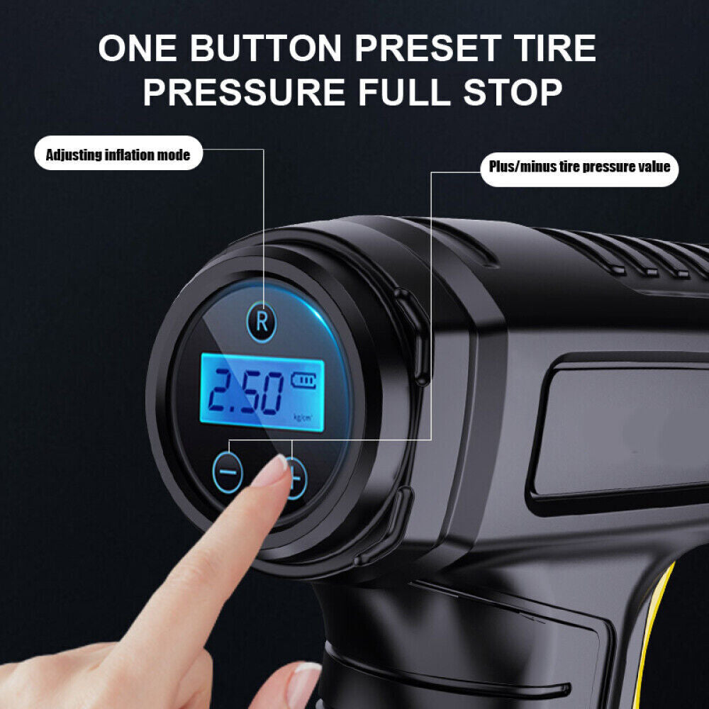 Car Tyre Inflator Cordless Digital