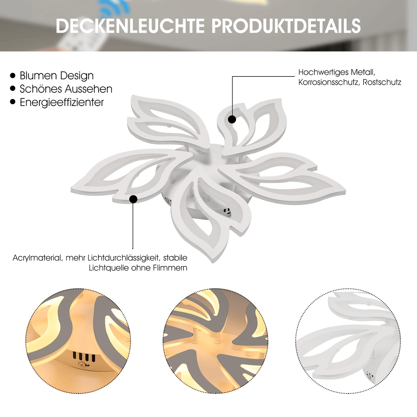 Modern Chandelier LED Lamp