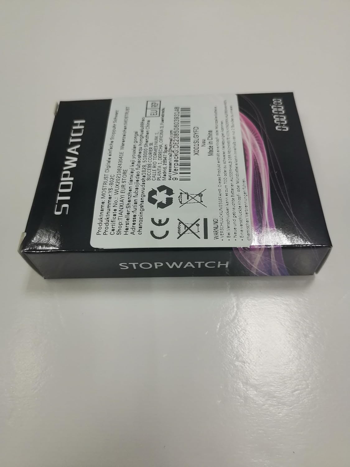 Digital Simple Stopwatch