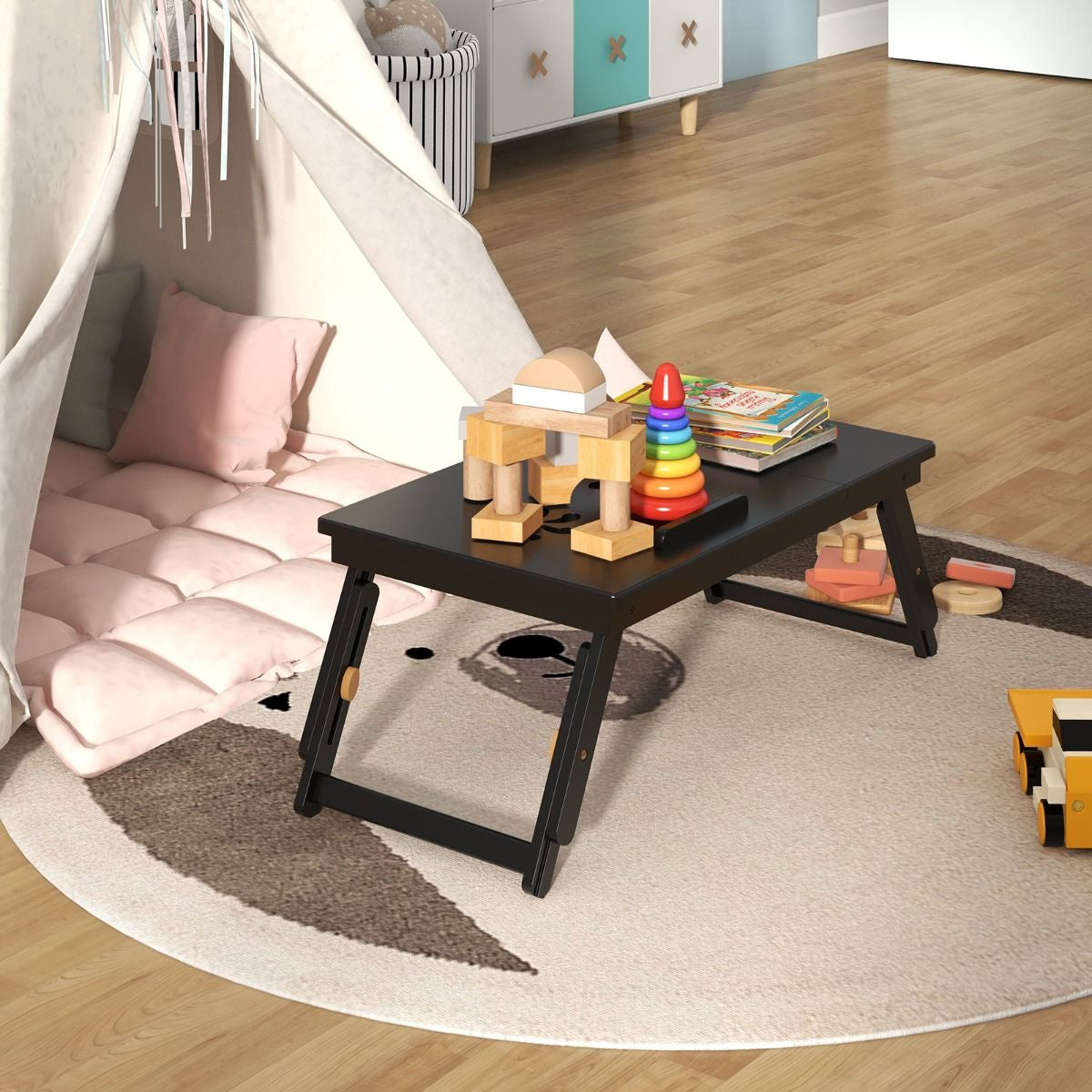 Portable Bamboo Laptop Lap Tray