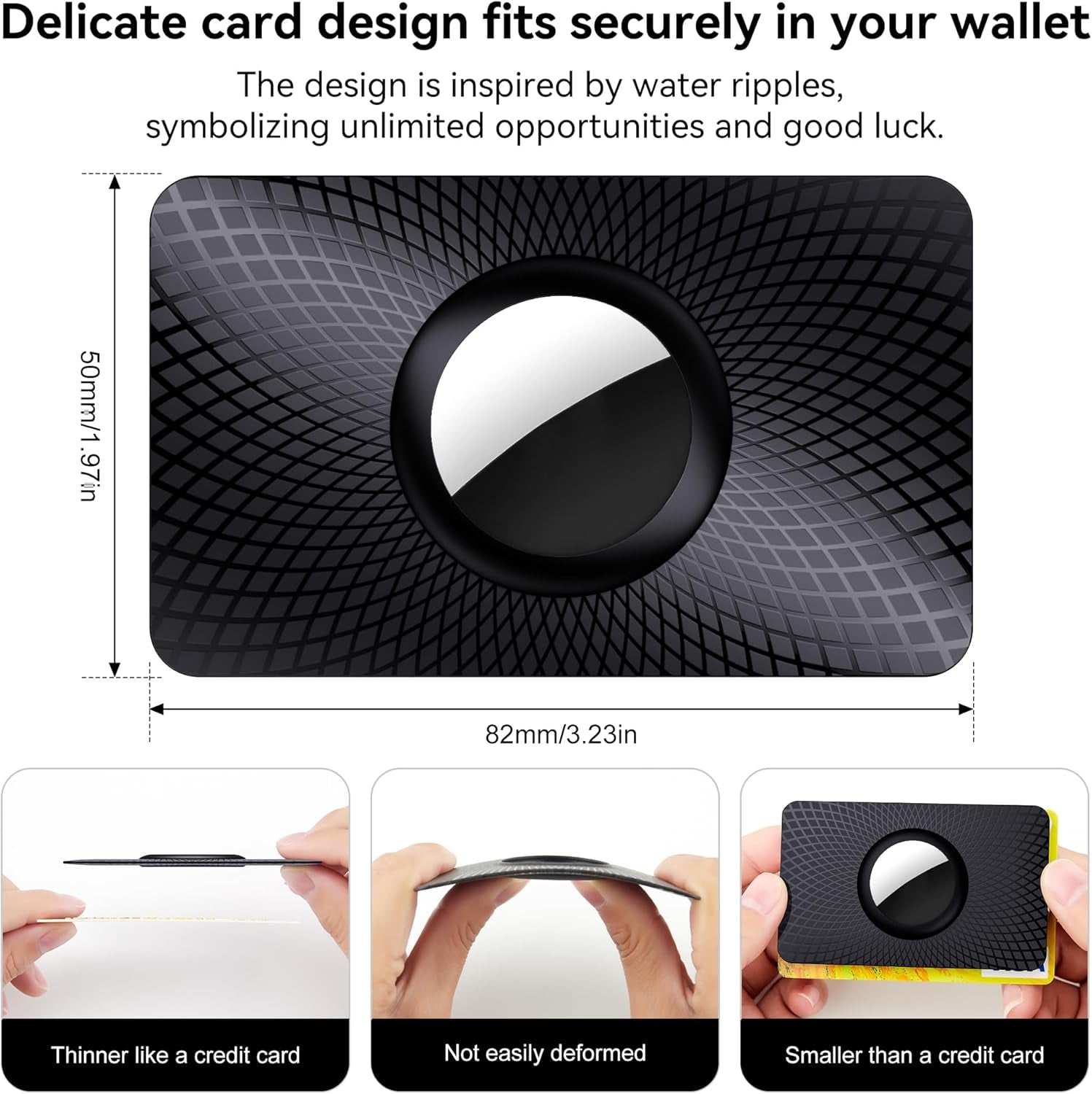 Air Tag Wallet Holder 2 Pack