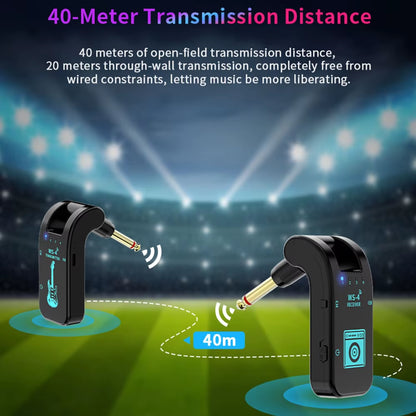 2.4G Wireless Guitar Transmitter Receiver Set