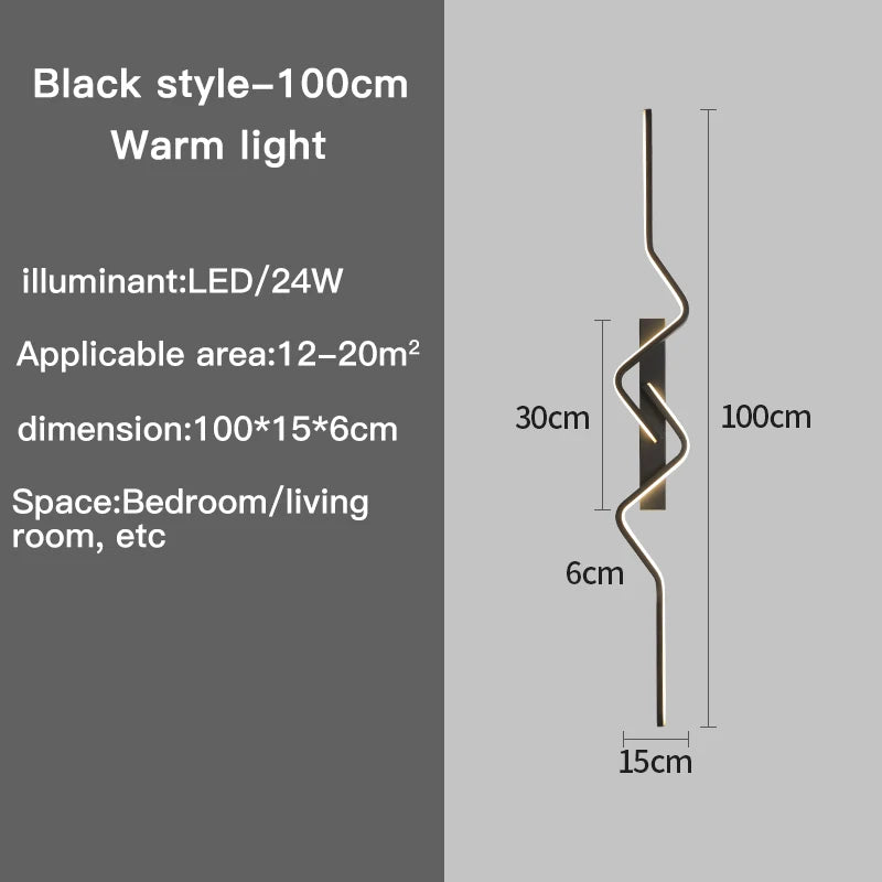 Long Decorative Lights Nordic Living Room Lights