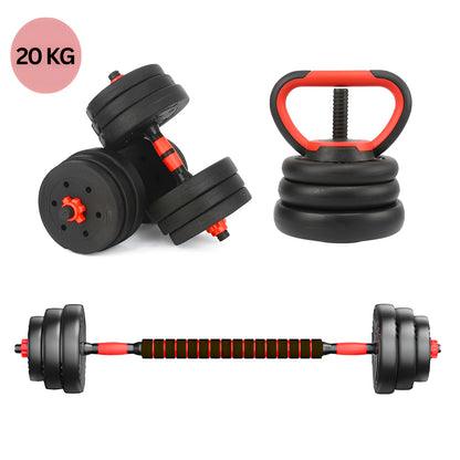 15/20/30/40 Kg Dumbbell Barbell Weight Set