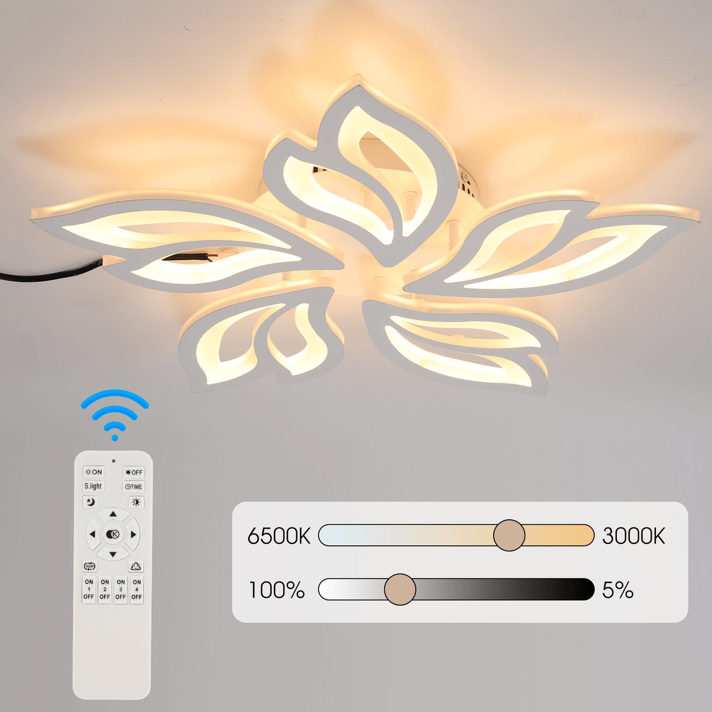 Modern Chandelier LED Lamp