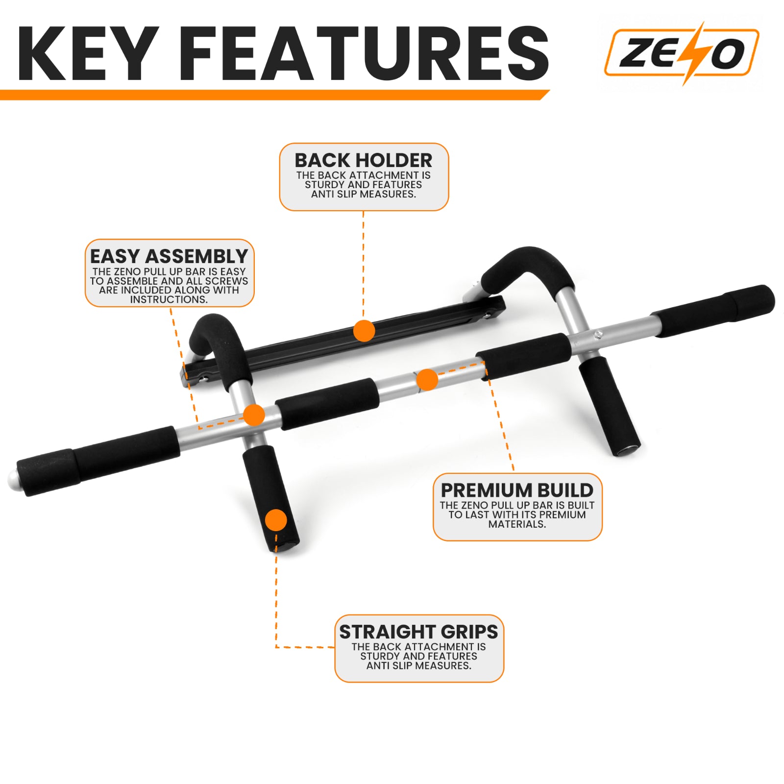 GYM FITNESS PULL BAR