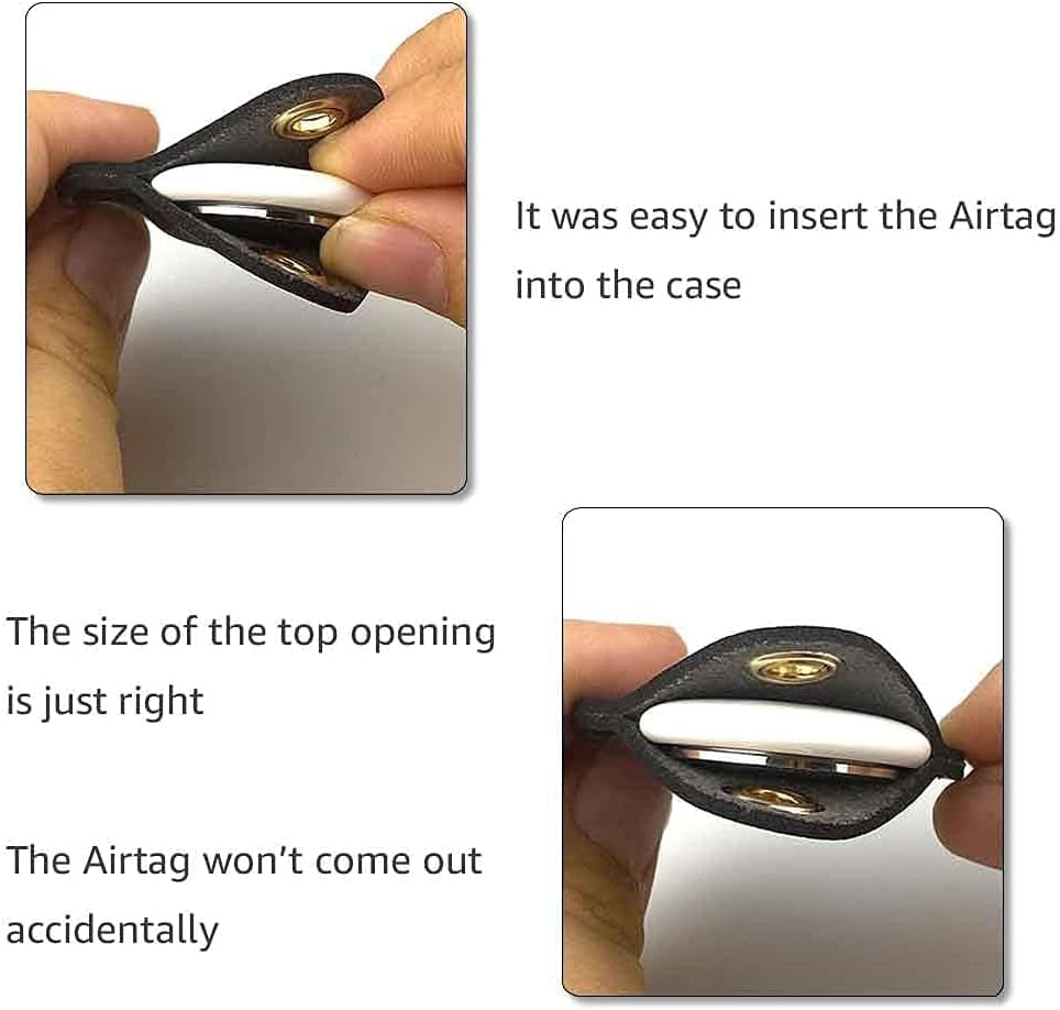 Keyring Holder for Airtag 4 Pack