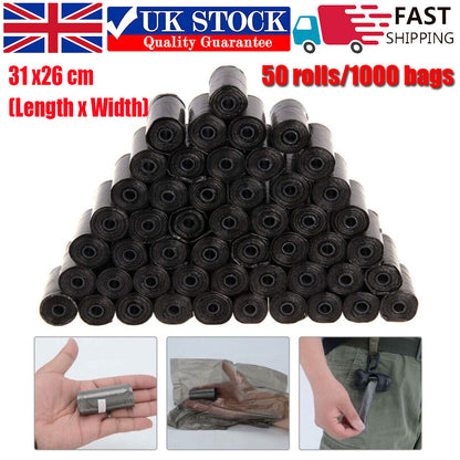 1000 Dog Poop Bags