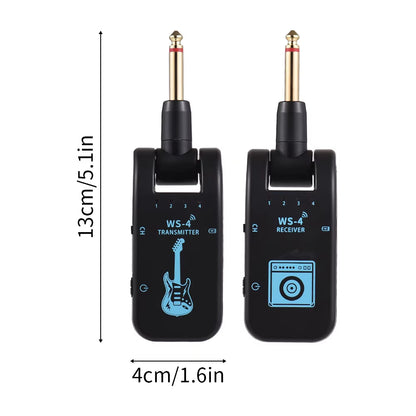 2.4G Wireless Guitar Transmitter Receiver Set