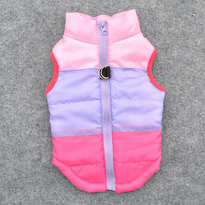 Warm Pet Dog Coats Jacket Outdoor Clothes