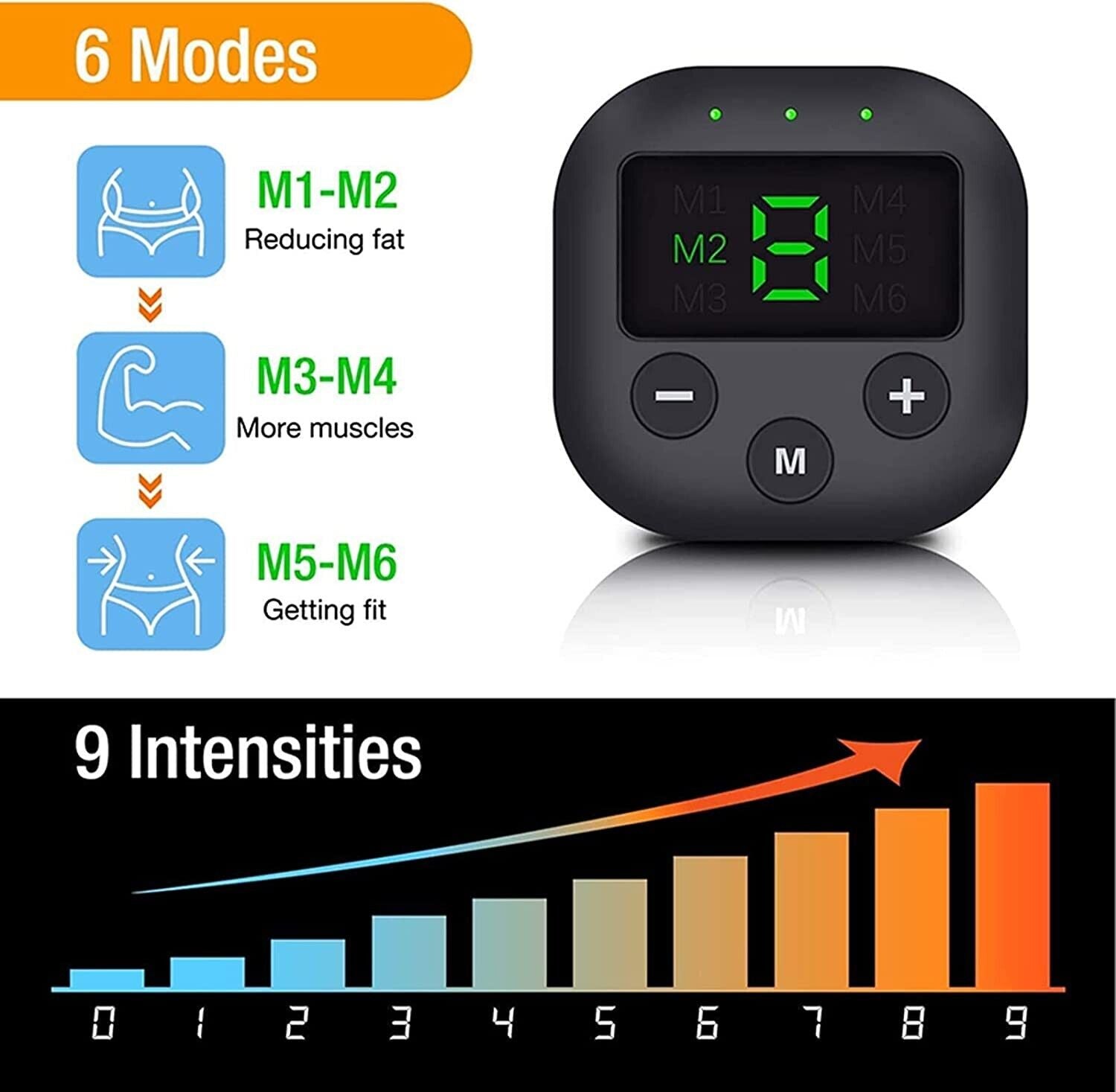  Abdominal Muscle Stimulator Belt
