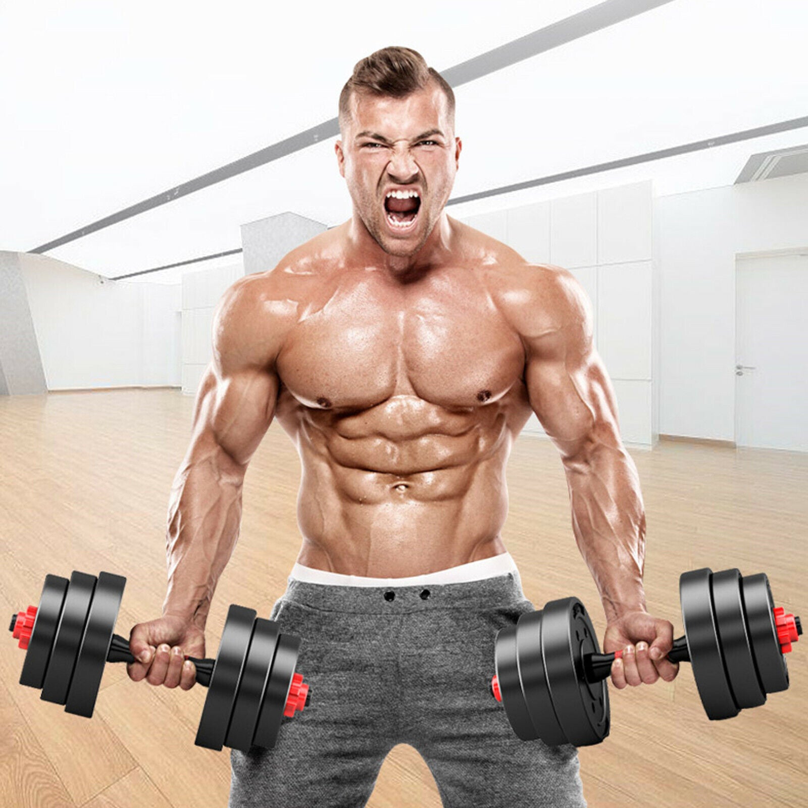 10KG/30KG DUMBELLS PAIR 