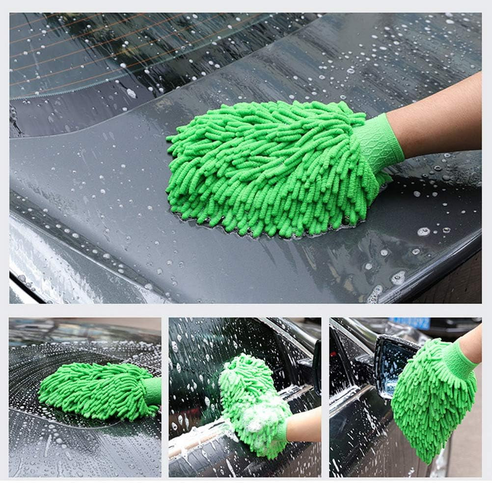 4 Pcs Car Wash Mitts