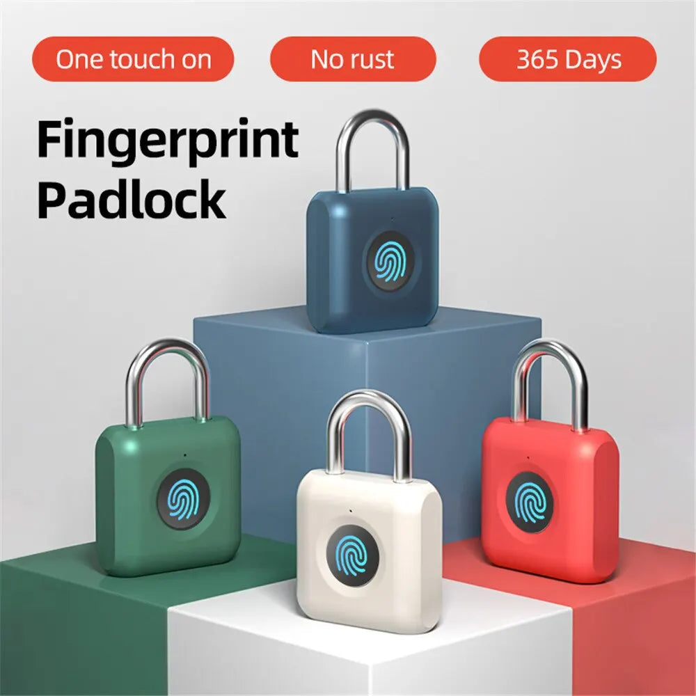 Portable Fingerprint Padlock