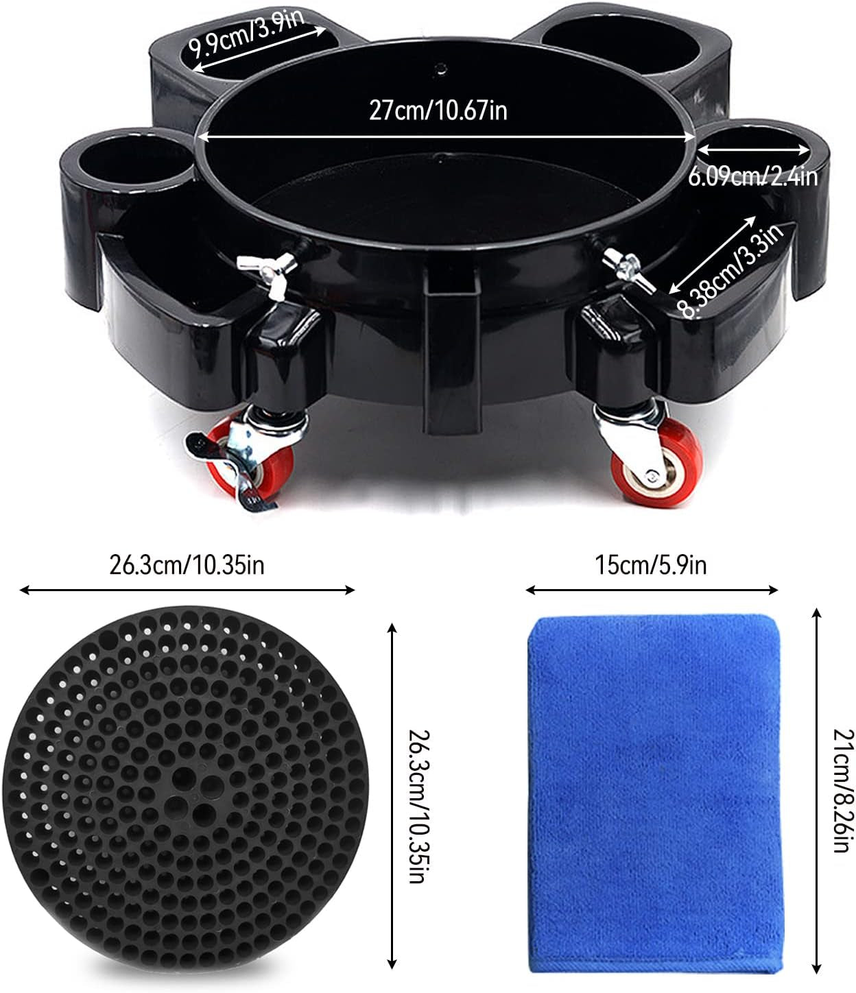 Car Wash Bucket Dolly