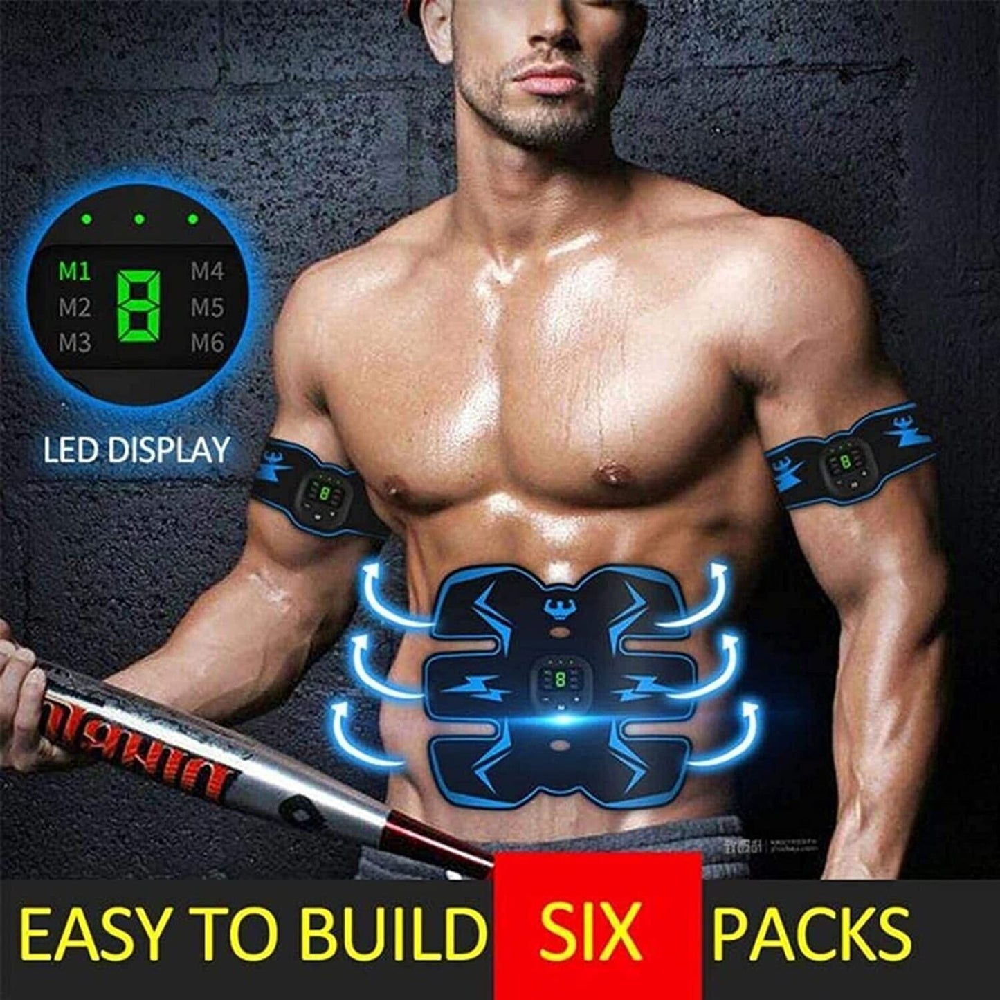  Abdominal Muscle Stimulator Belt