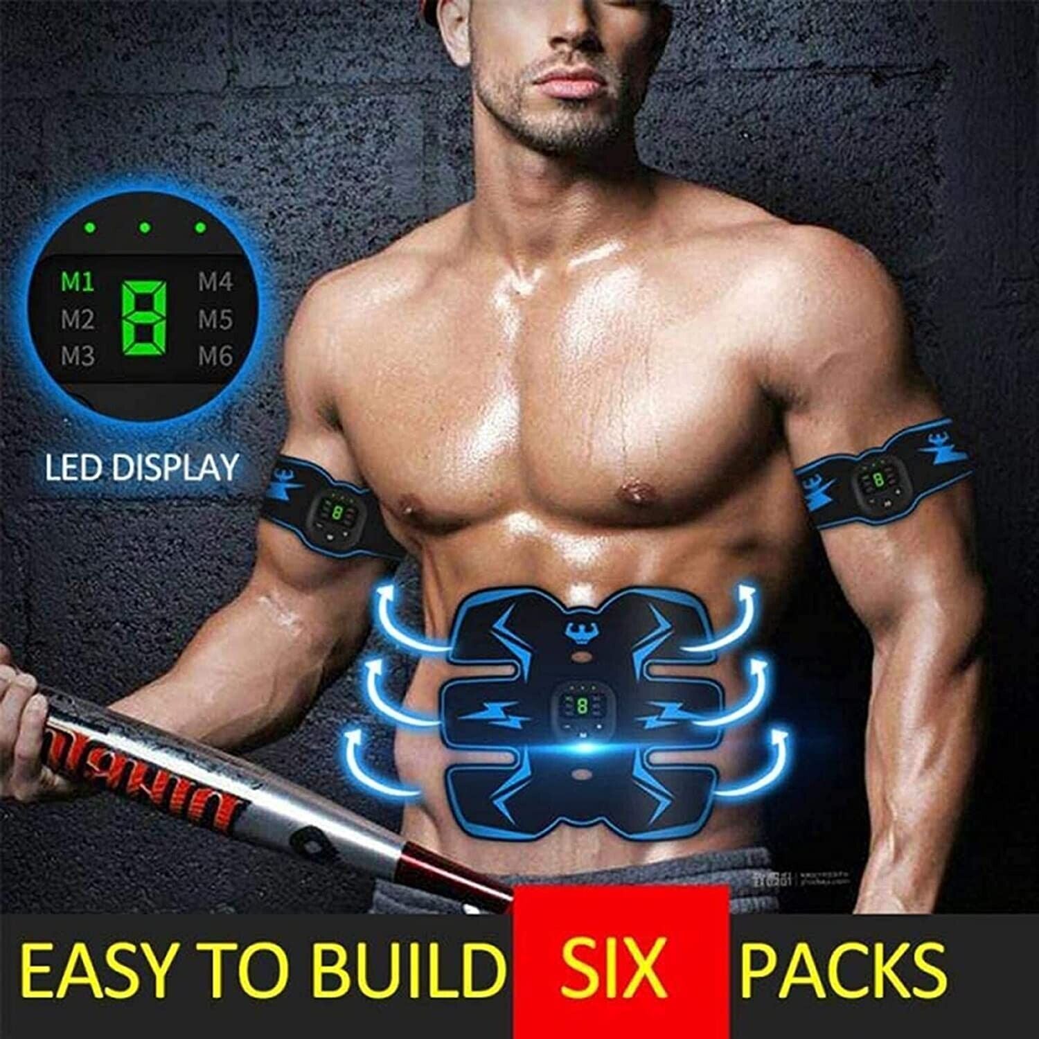  Abdominal Muscle Stimulator Belt
