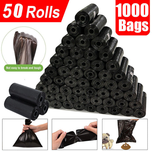 1000 Dog Poop Bags