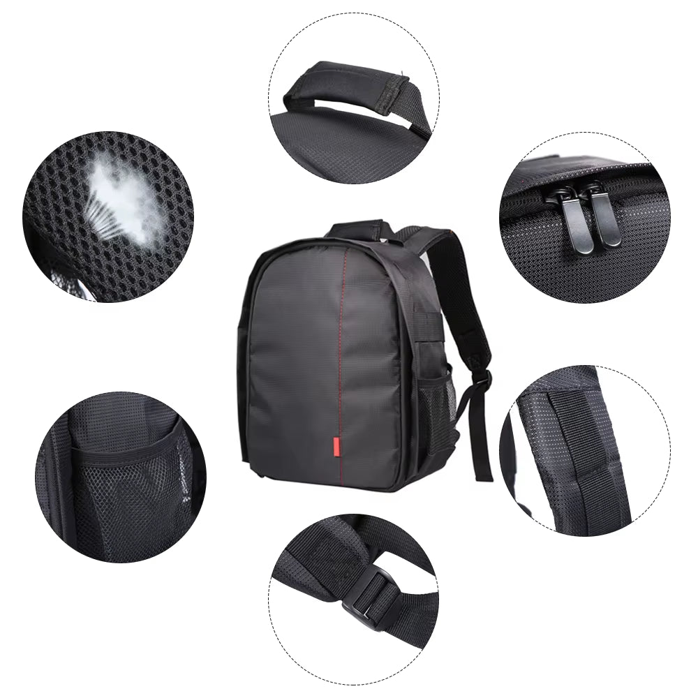 Waterproof Small DSLR Digital Camera Video Backpack