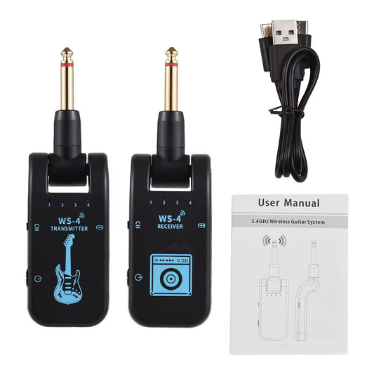 2.4G Wireless Guitar Transmitter Receiver Set