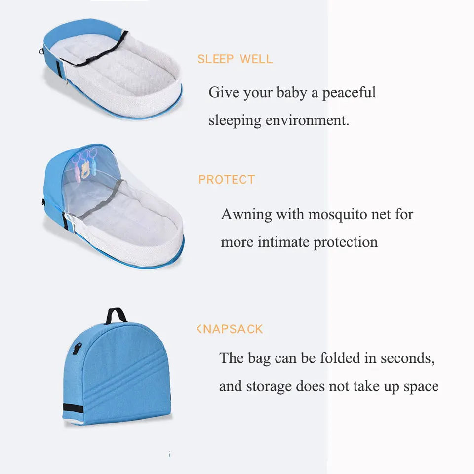 Baby Crib Multi-Function 