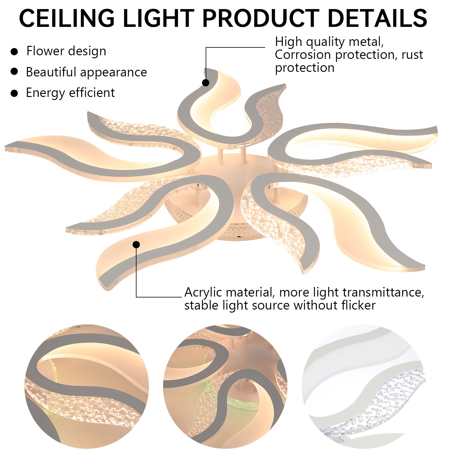 Modern Chandelier LED Lamp