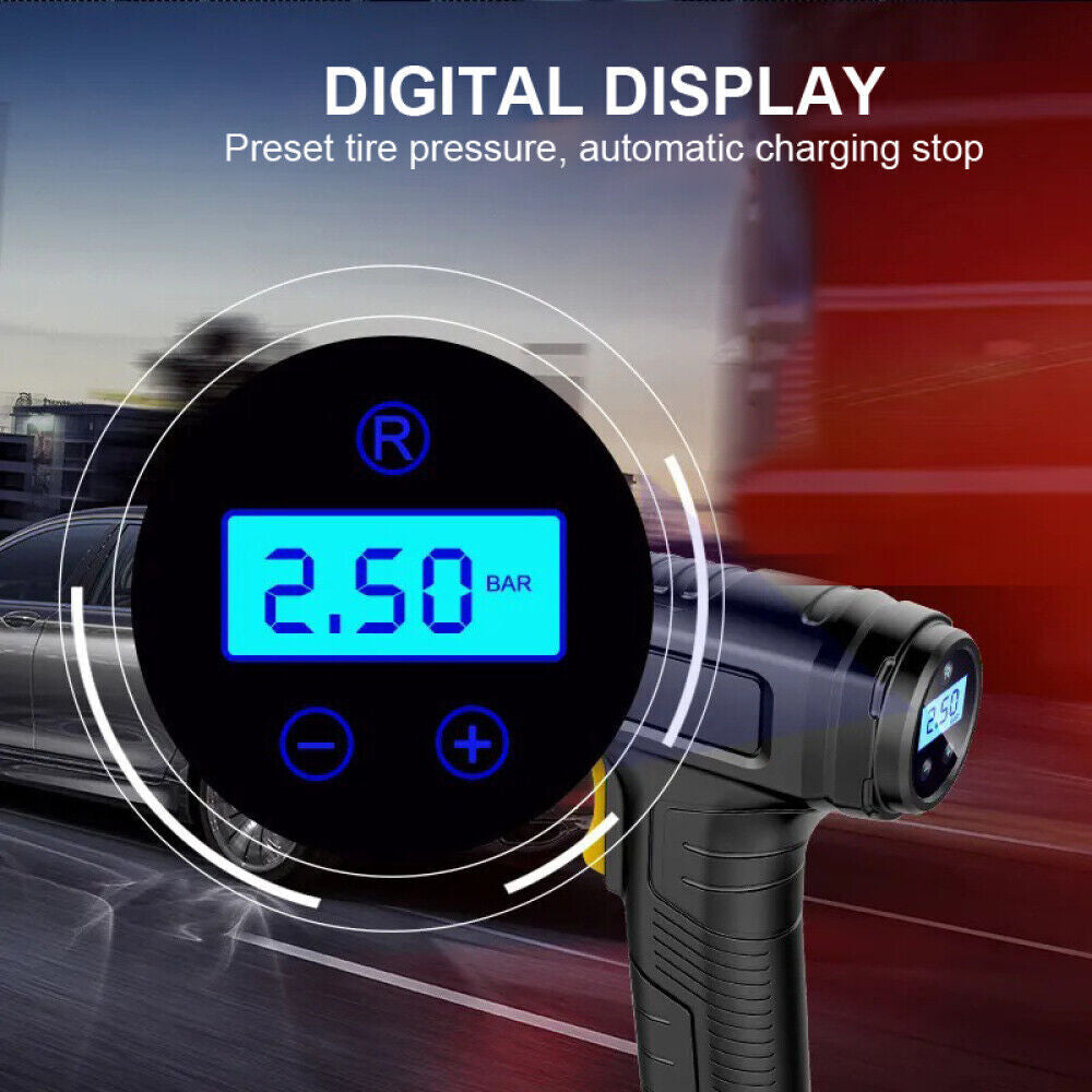 Car Tyre Inflator Cordless Digital