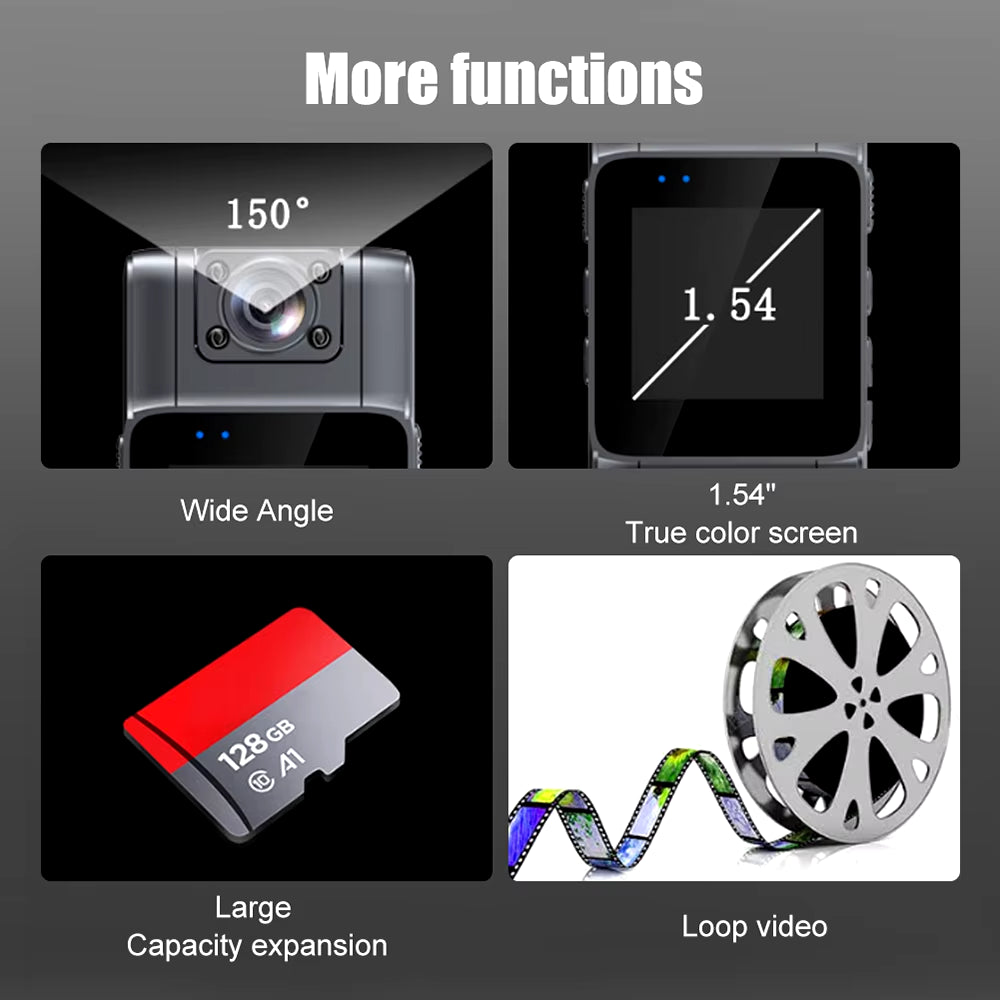 4K UHD Mini Body Camera