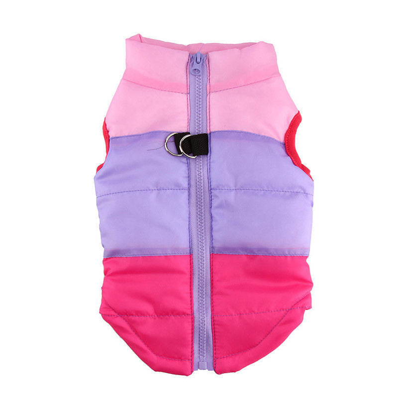 Warm Pet Dog Coats Jacket Outdoor Clothes
