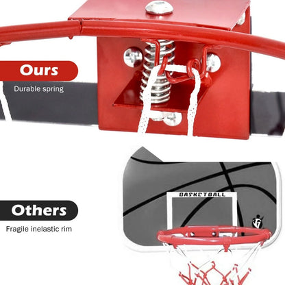 Mini Basketball Hoop with Shatterproof Backboard
