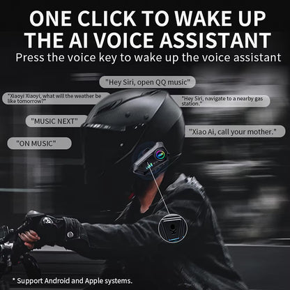 Bluetooth 5.3 Helmet Headset 