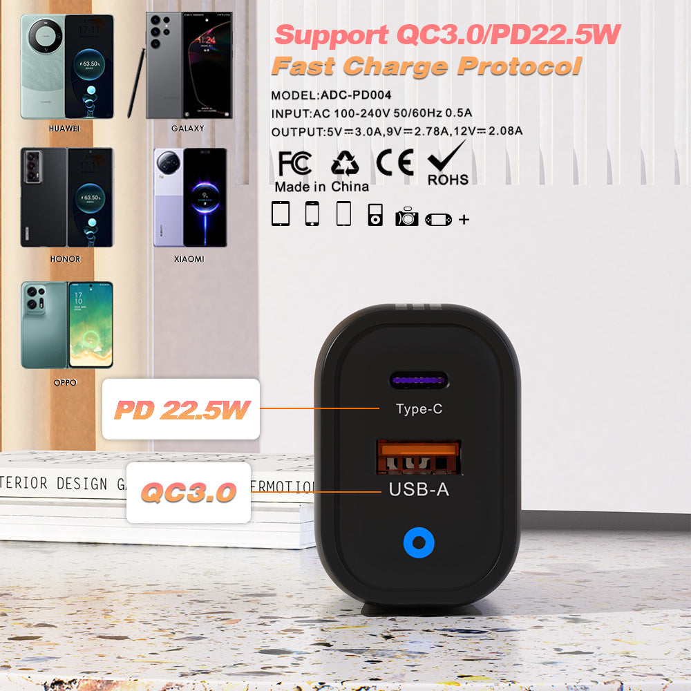  USB-C PD Plug Charger Cable