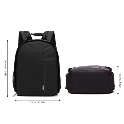 Waterproof Small DSLR Digital Camera Video Backpack