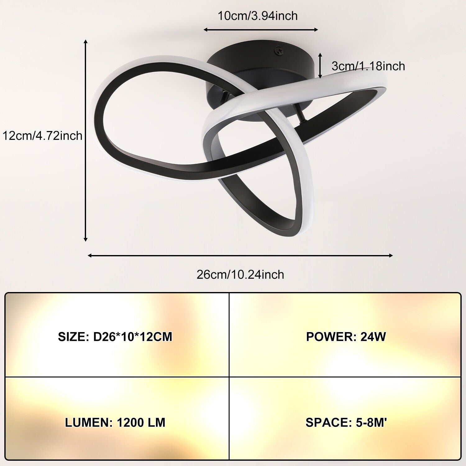 Modern Chandelier LED Lamp
