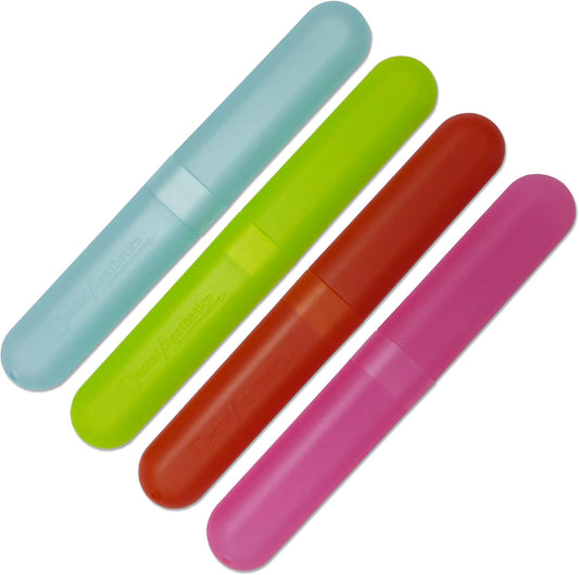 4 X Toothbrush Case Travel Cover