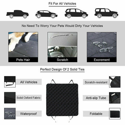 Waterproof Pet Car Seat Cover