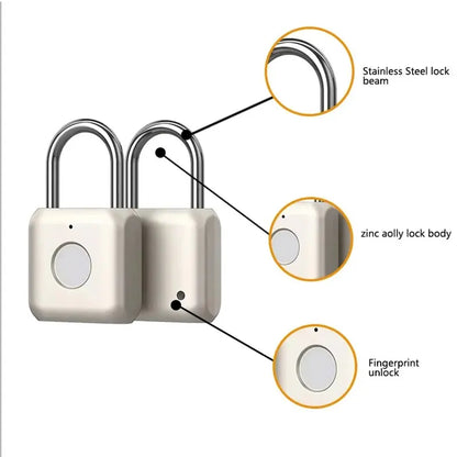 Portable Fingerprint Padlock