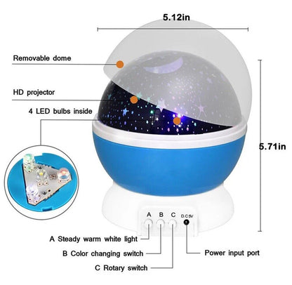 Starry Night Light Projector