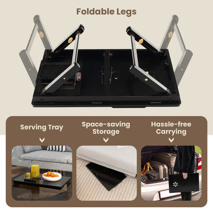 Portable Bamboo Laptop Lap Tray