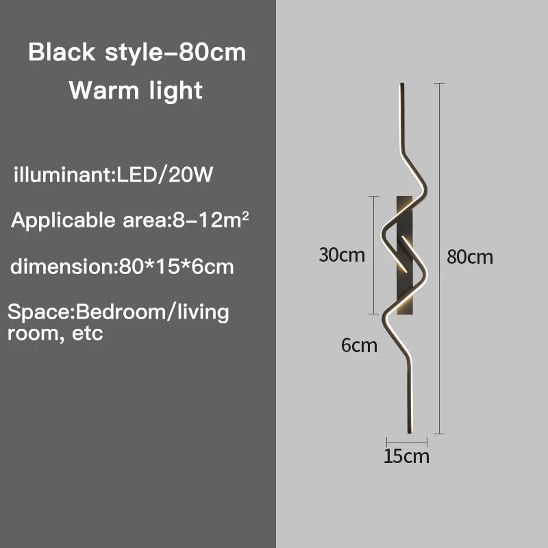 Long Decorative Lights Nordic Living Room Lights