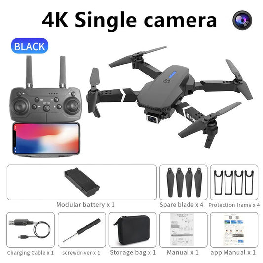 Drone 4K Wide-Angle HD Camera 
