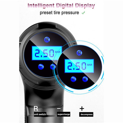 Car Tyre Inflator Cordless Digital