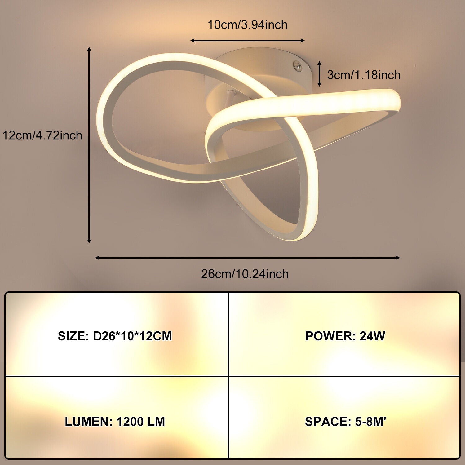 Modern Chandelier LED Lamp