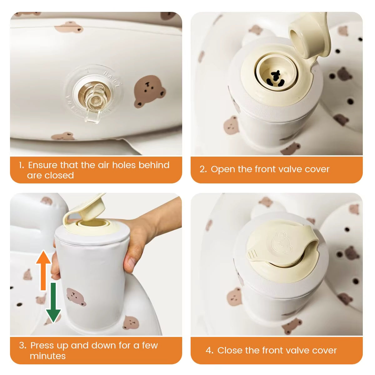 Baby Inflatable Seat for Babies 6-36 Months 