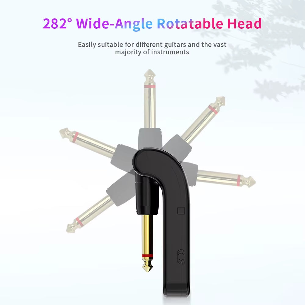 2.4G Wireless Guitar Transmitter Receiver Set