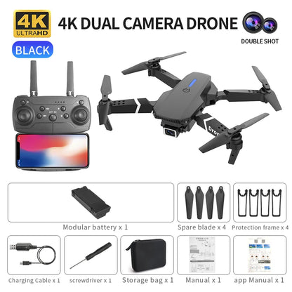 Drone 4K Wide-Angle HD Camera 