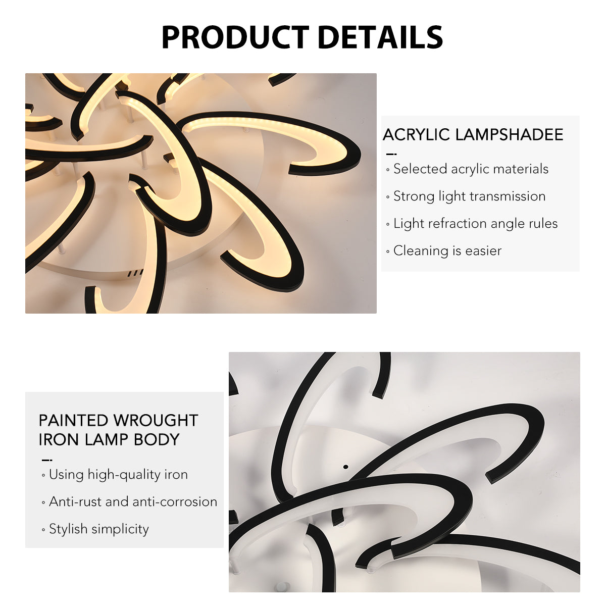 Modern Chandelier LED Lamp