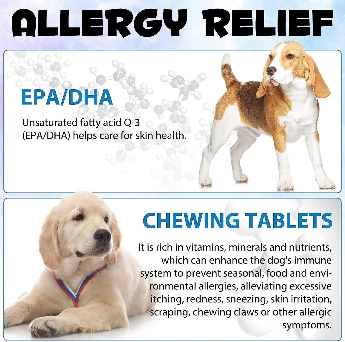 Dog Allergy Itchy Relief 
