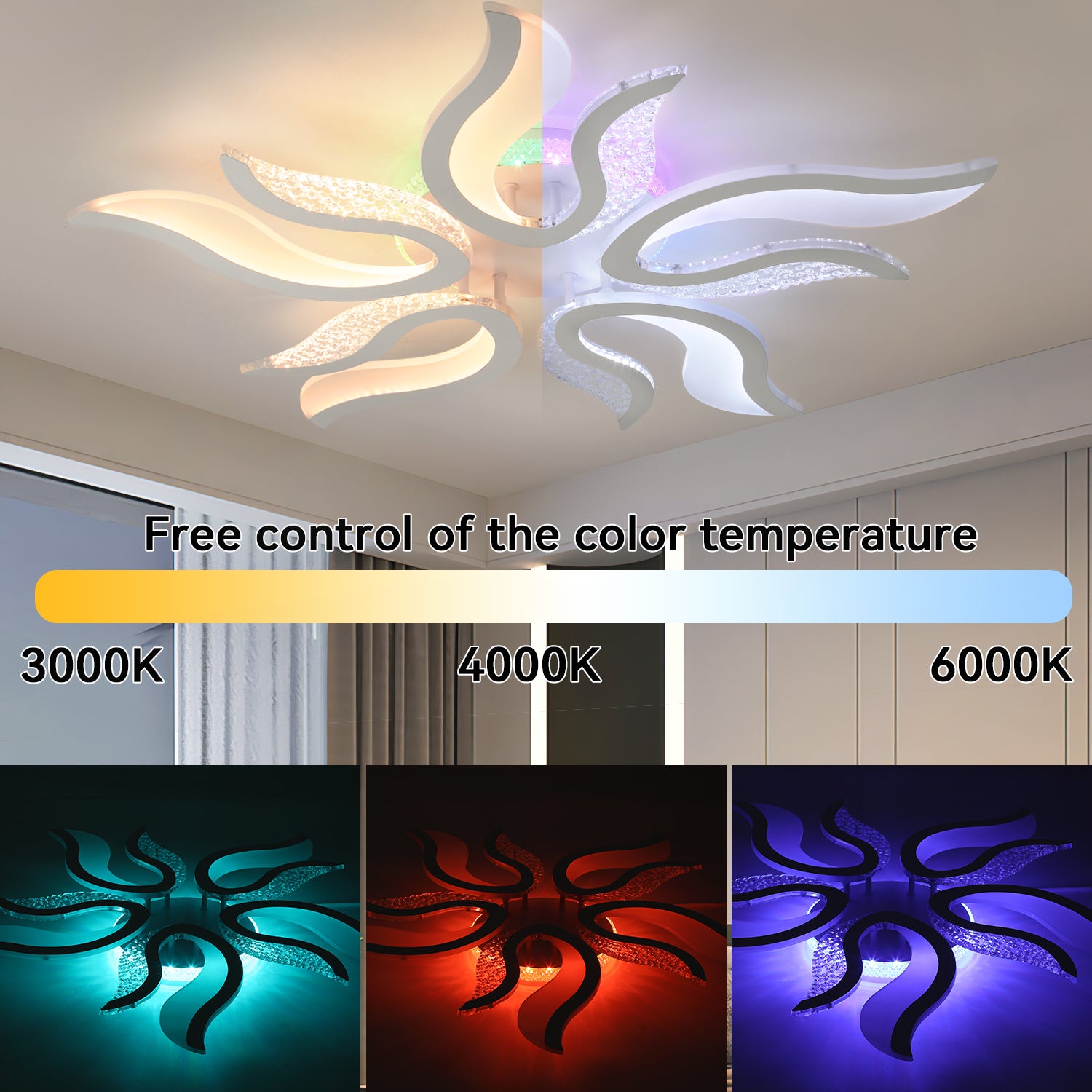 Modern Chandelier LED Lamp