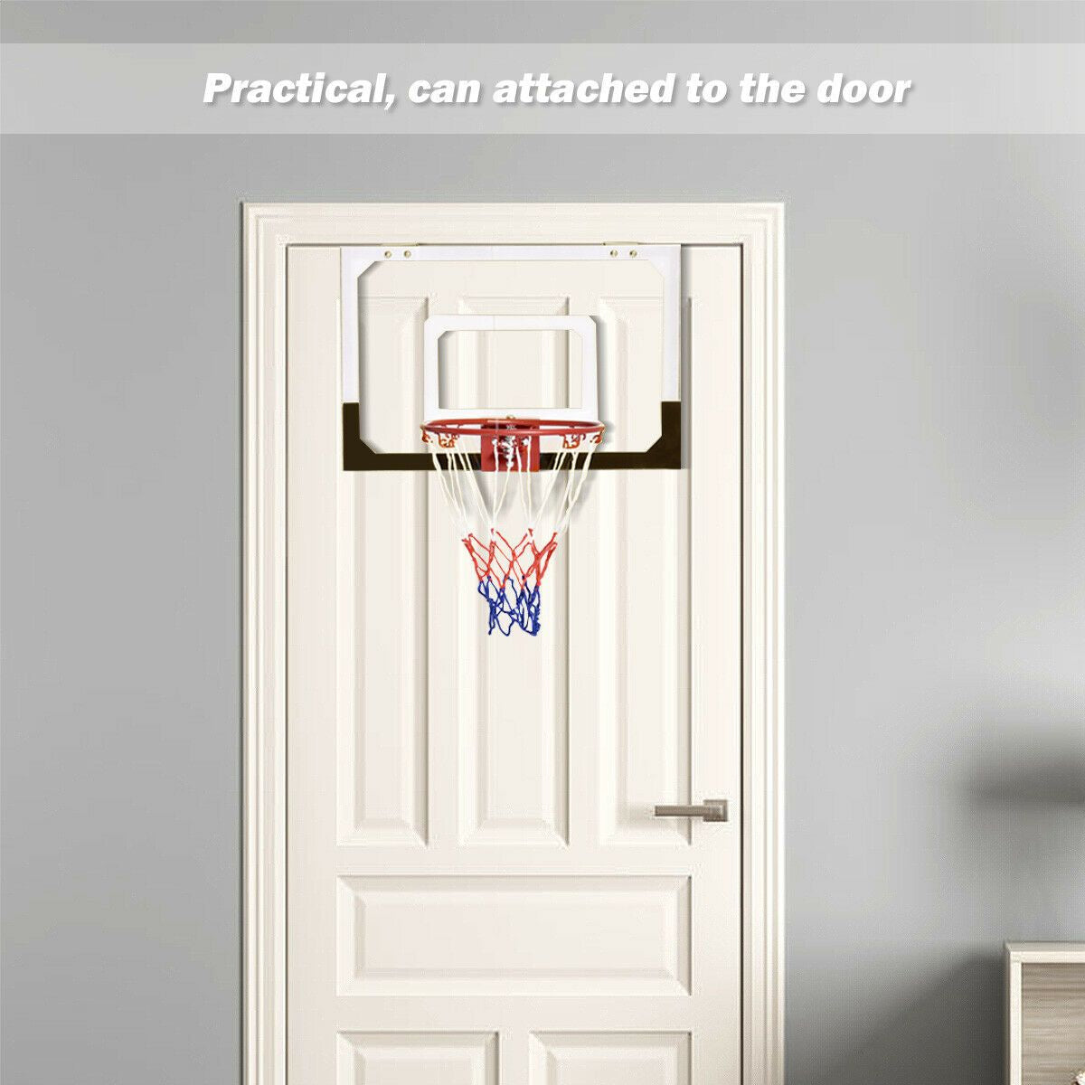 Mini Basketball Hoop with Shatterproof Backboard